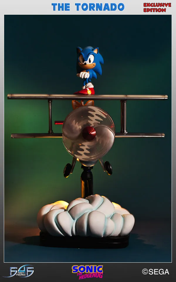 First 4 Figures Sonic Tornado dioramă avion Exclusive cu LED