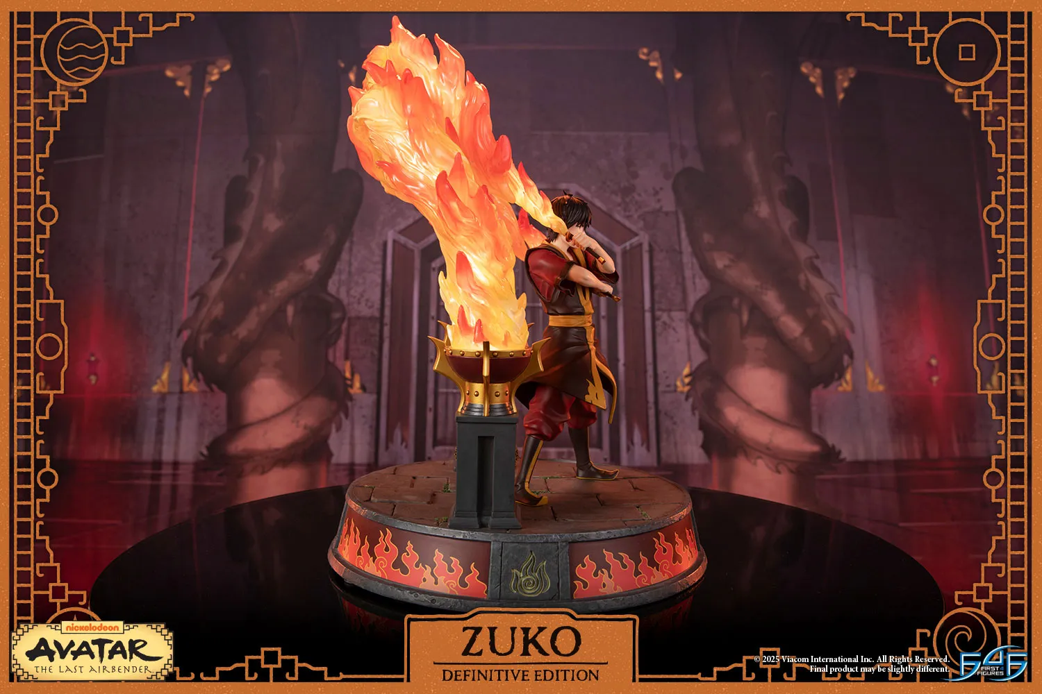 First 4 Figures Avatar Zuko Definitive Edition statuetă rășină LED