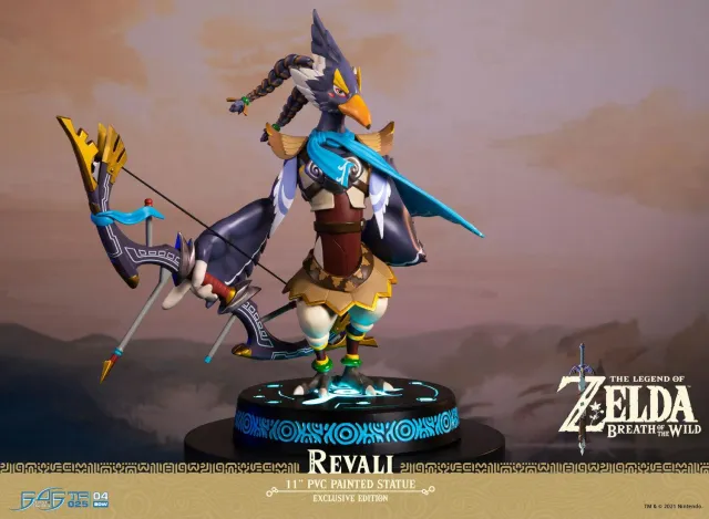 First 4 Figures Zelda Breath of the Wild Revali statuetă PVC Exclusive LED
