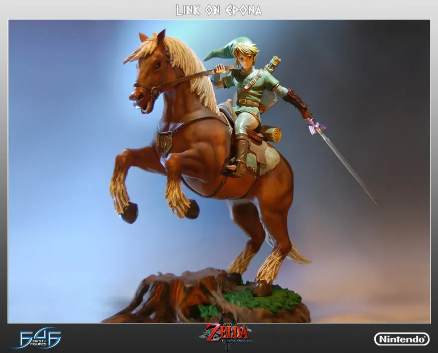 First 4 Figures Zelda Link on Epona statueta Master Arts