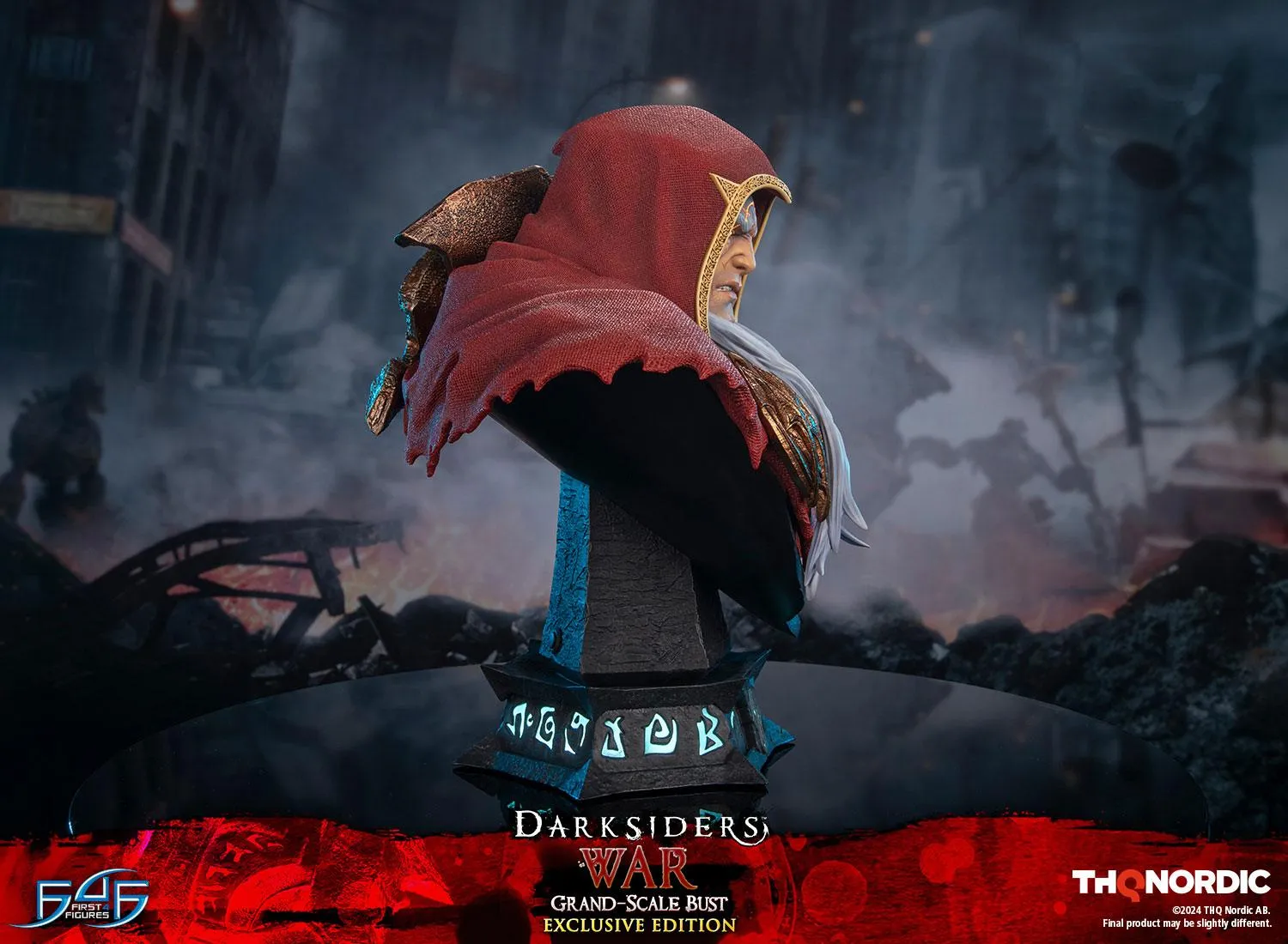 First 4 Figures Darksiders War bust rasina Exclusive LED