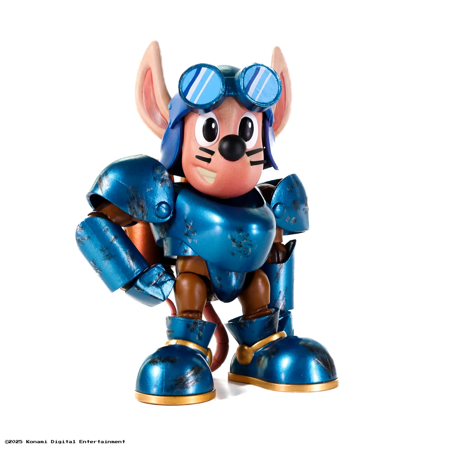 Premium DNA Rocket Knight Sparkster Battle Damage figurina 11cm