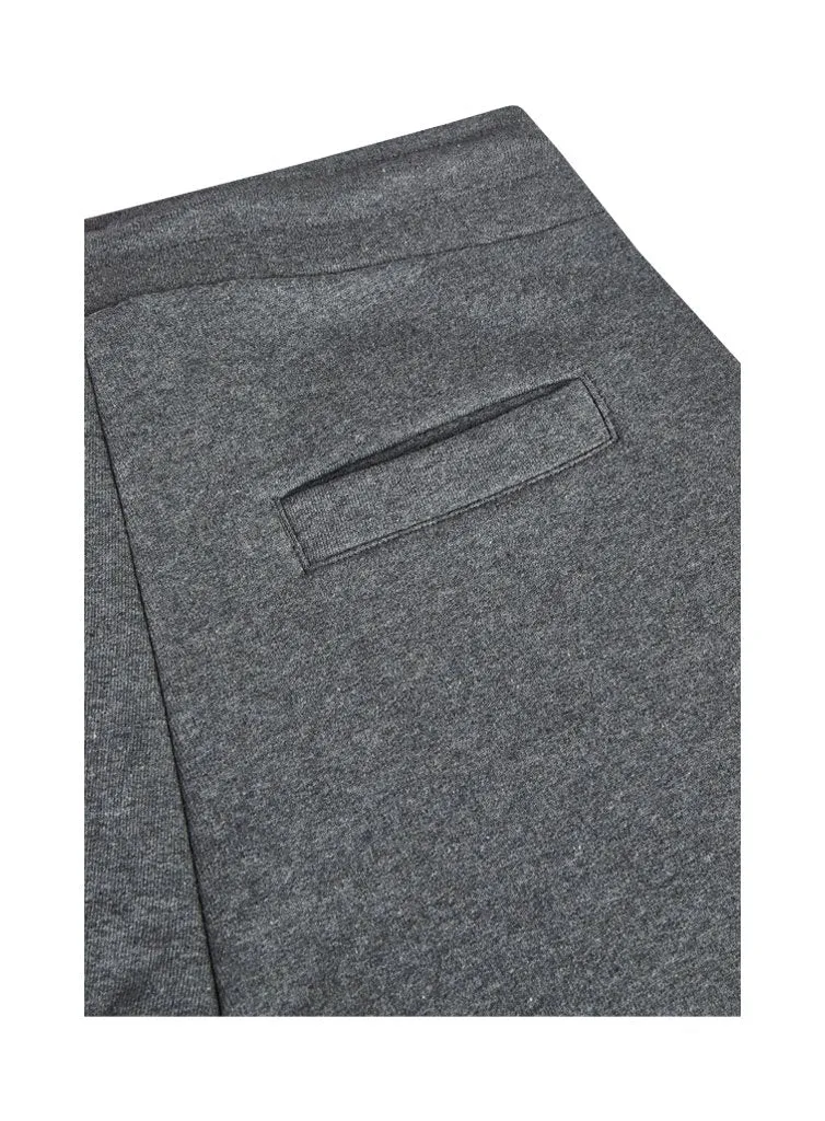 DreamHack Classic pantaloni trening gri Warp 80% bumbac