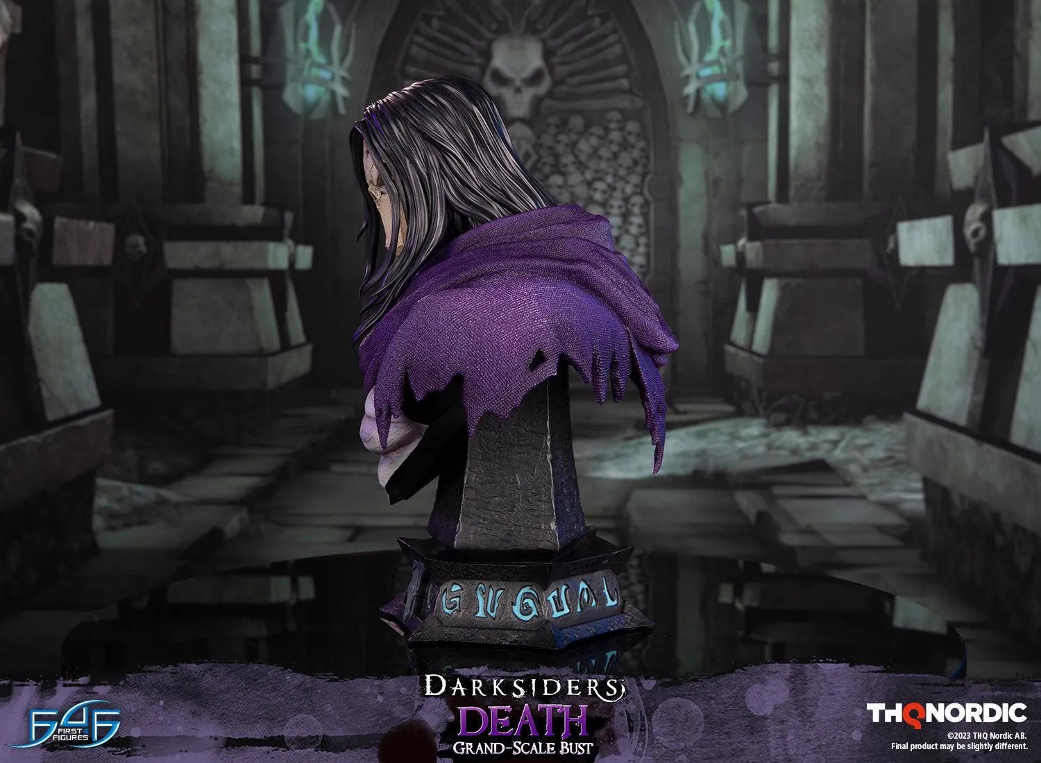 First 4 Figures Darksiders Death bust rasina rotativ