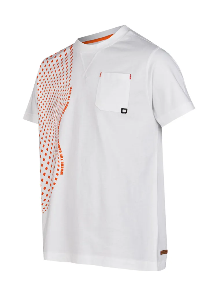 ESL DreamHack Community Short Sleeve tricou alb bumbac