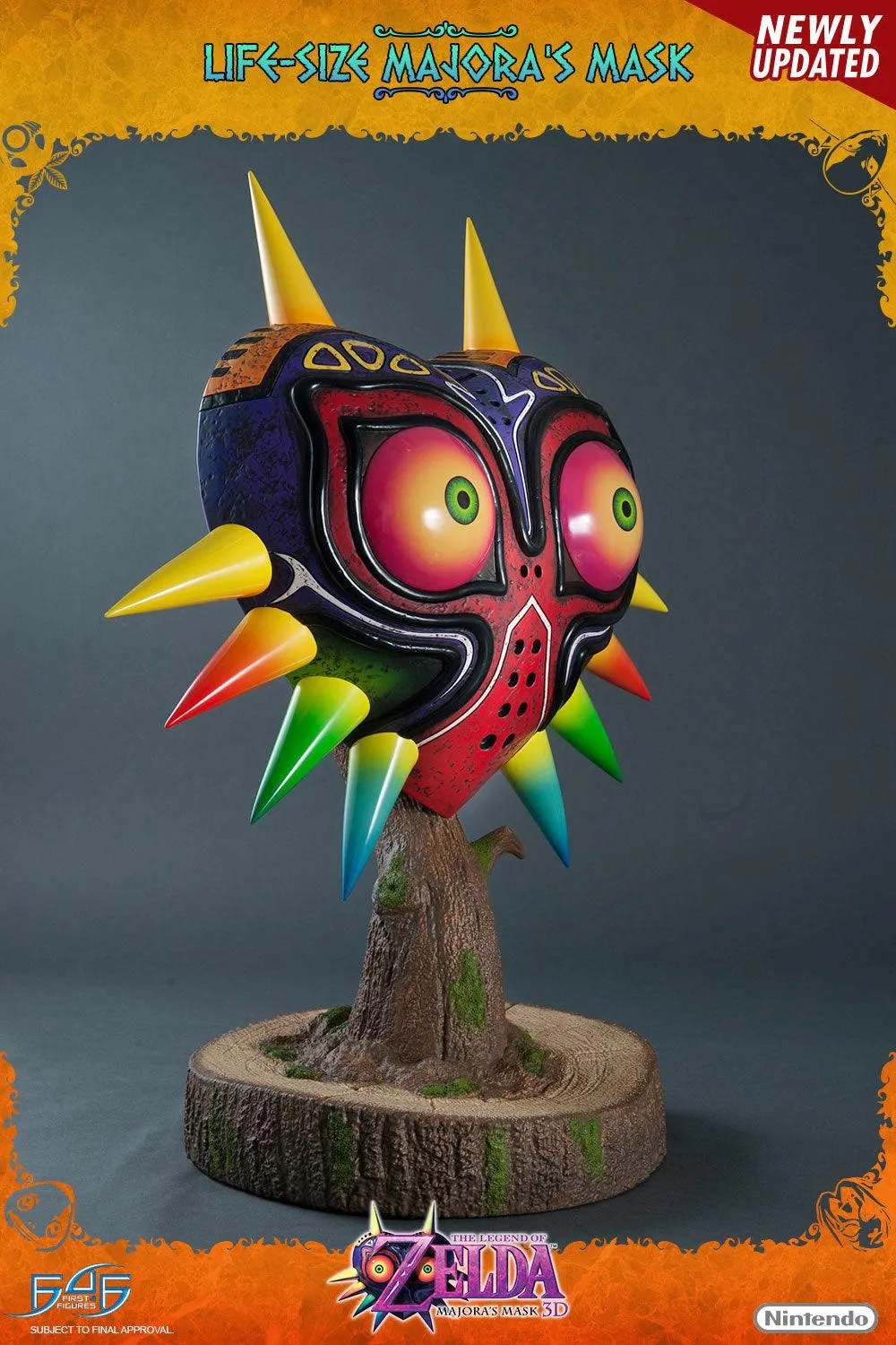 First 4 Figures Zelda Majora's Mask replică life-size 63cm