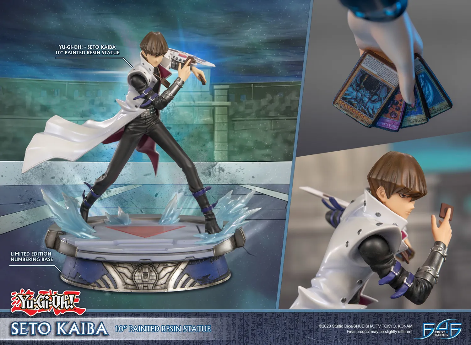 First 4 Figures Seto Kaiba statueta rasina duel