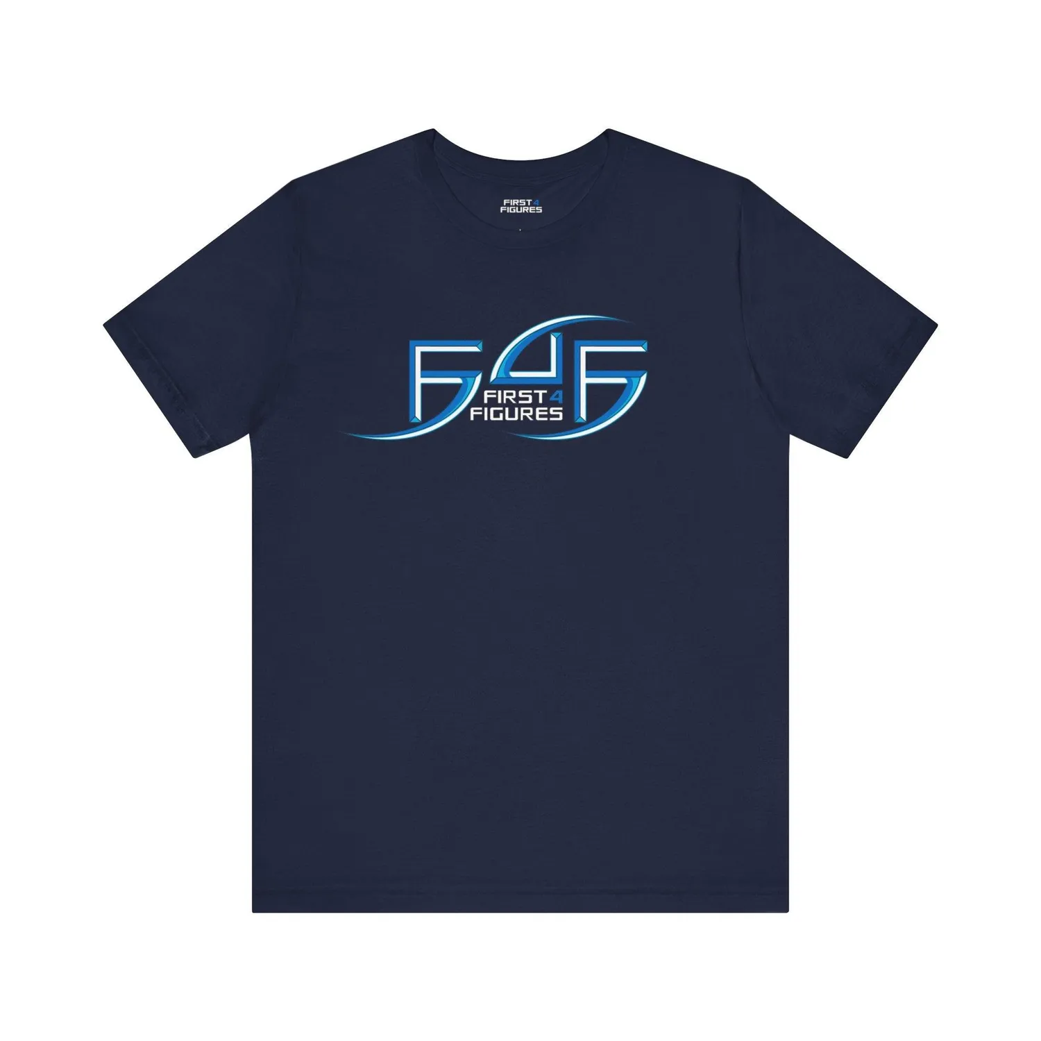 First 4 Figures Classic Logo tricou negru M bumbac