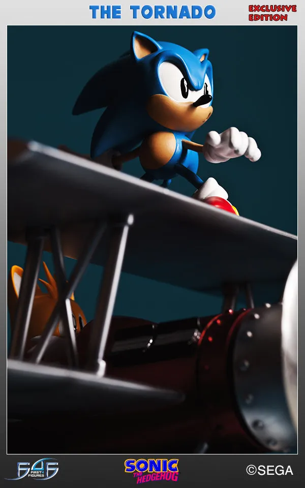First 4 Figures Sonic Tornado dioramă avion Exclusive cu LED