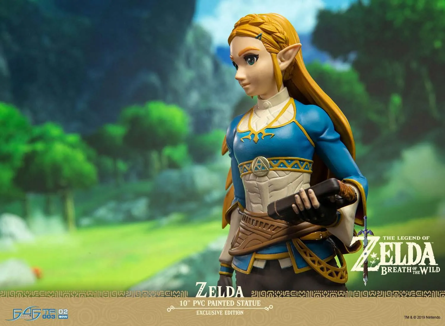 First 4 Figures Zelda Breath Wild Zelda Exclusive statuetă PVC LED