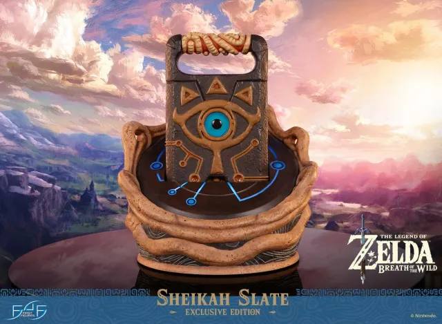 First 4 Figures Zelda Breath of the Wild Sheikah Slate replică Exclusive
