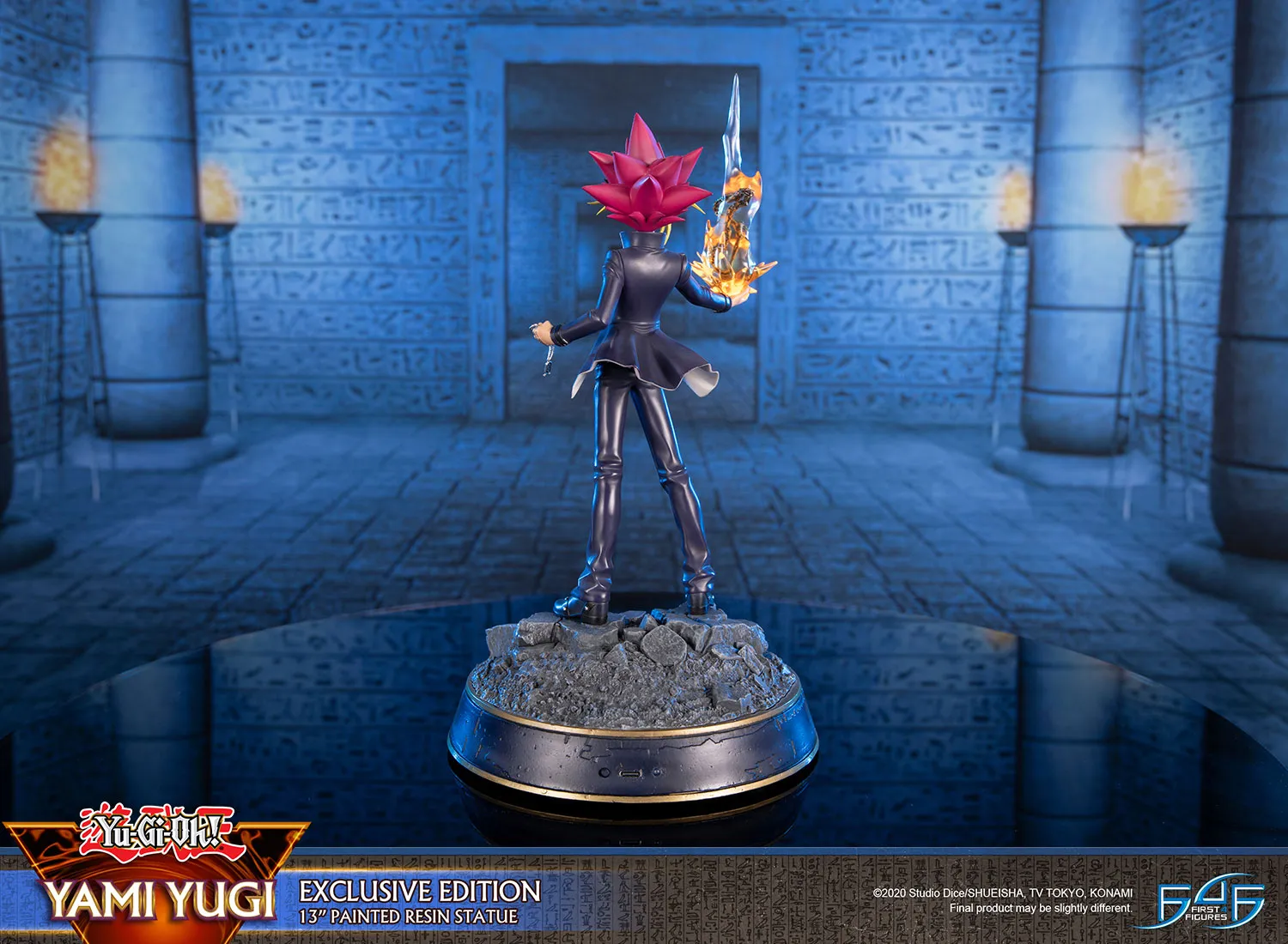 First 4 Figures Yu-Gi-Oh! Yami Yugi statueta Exclusive Edition LED