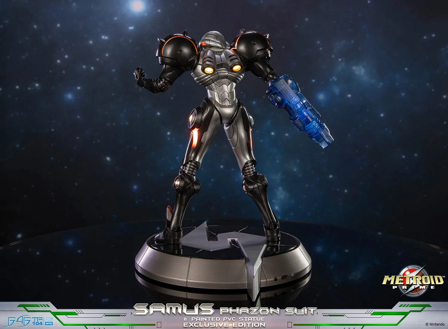 First 4 Figures Metroid Samus Phazon Suit figurina Exclusive