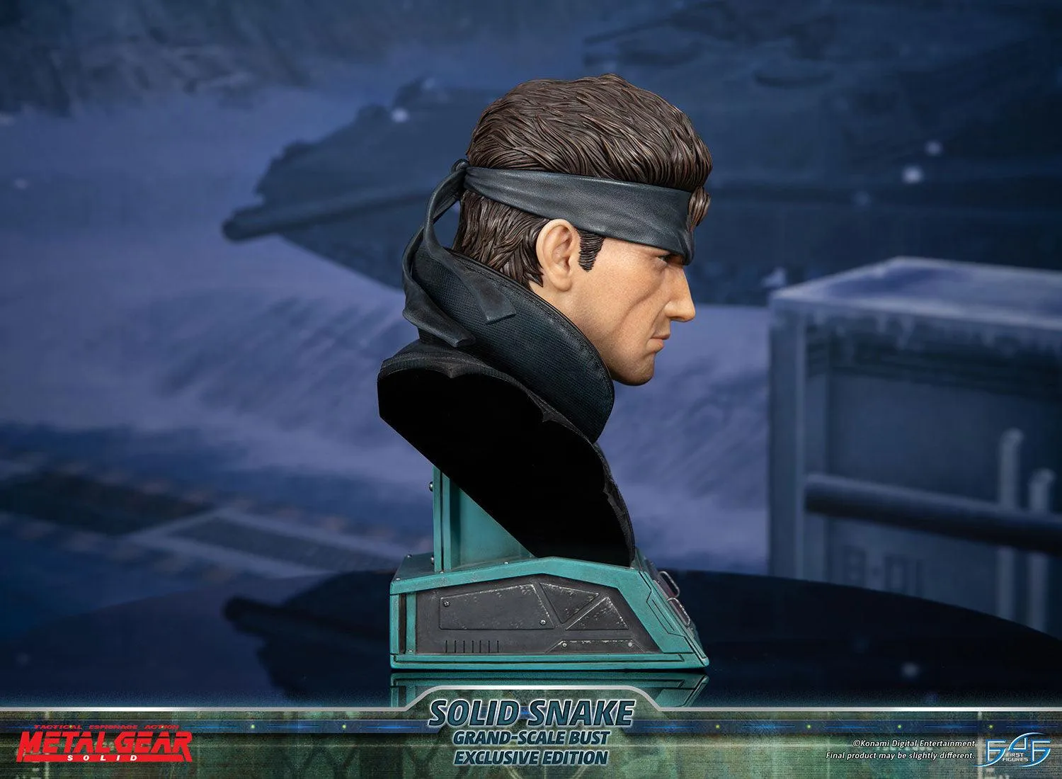 First 4 Figures Metal Gear Solid Solid Snake bust Exclusive GSB