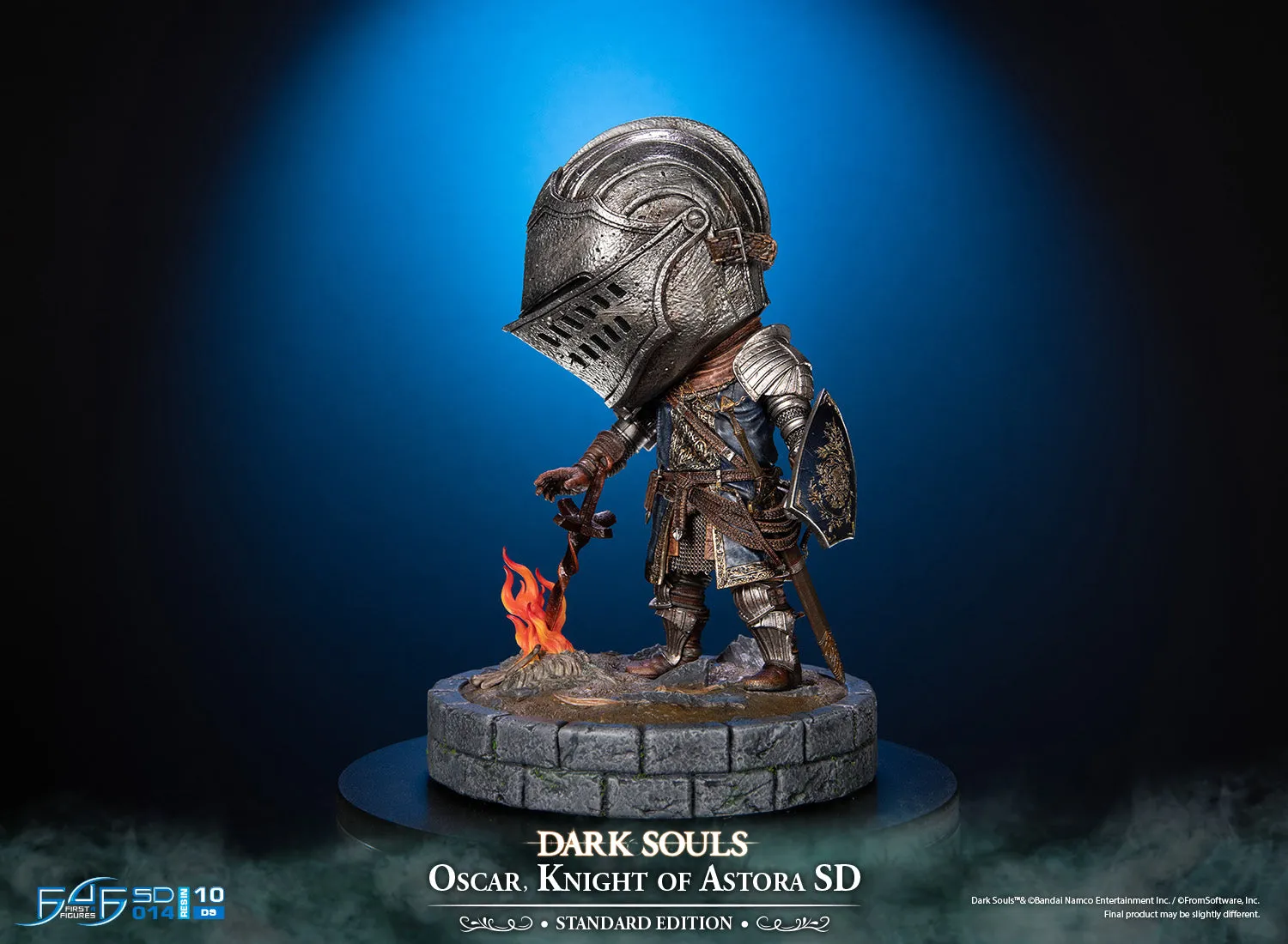 First 4 Figures Dark Souls Oscar Knight of Astora SD statuetă 20,5 cm