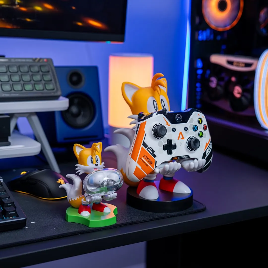 Exquisite Gaming Mini Cable Guys Tails suport telefon Sonic 10 cm