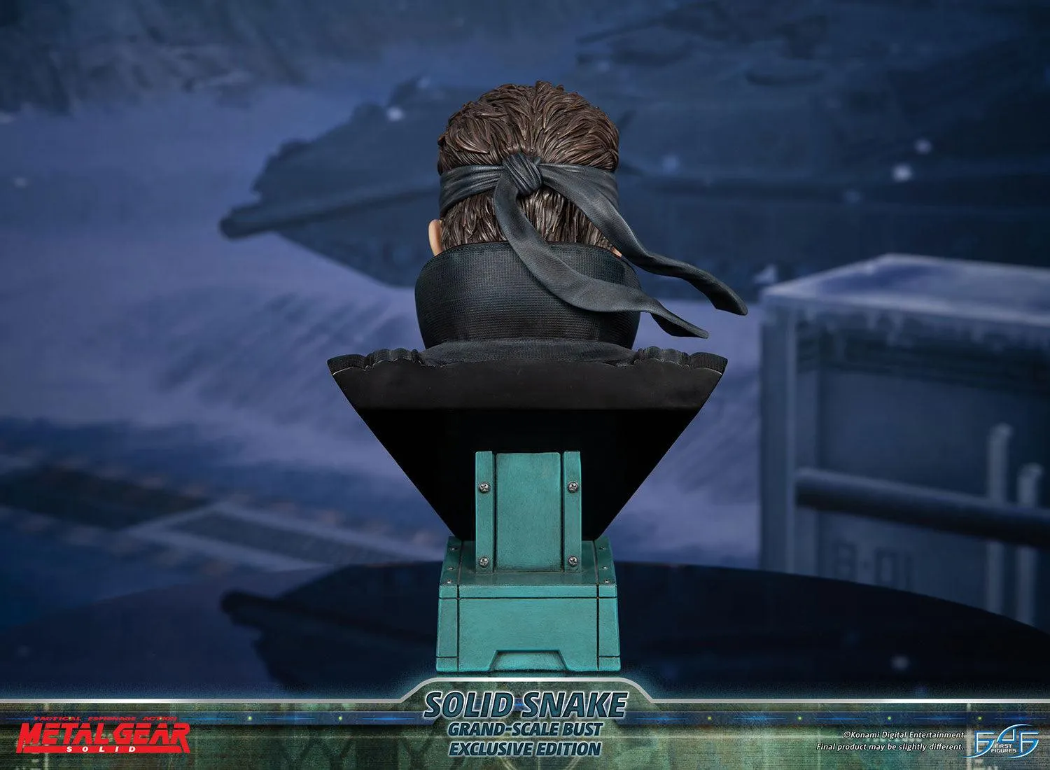 First 4 Figures Metal Gear Solid Solid Snake bust Exclusive GSB
