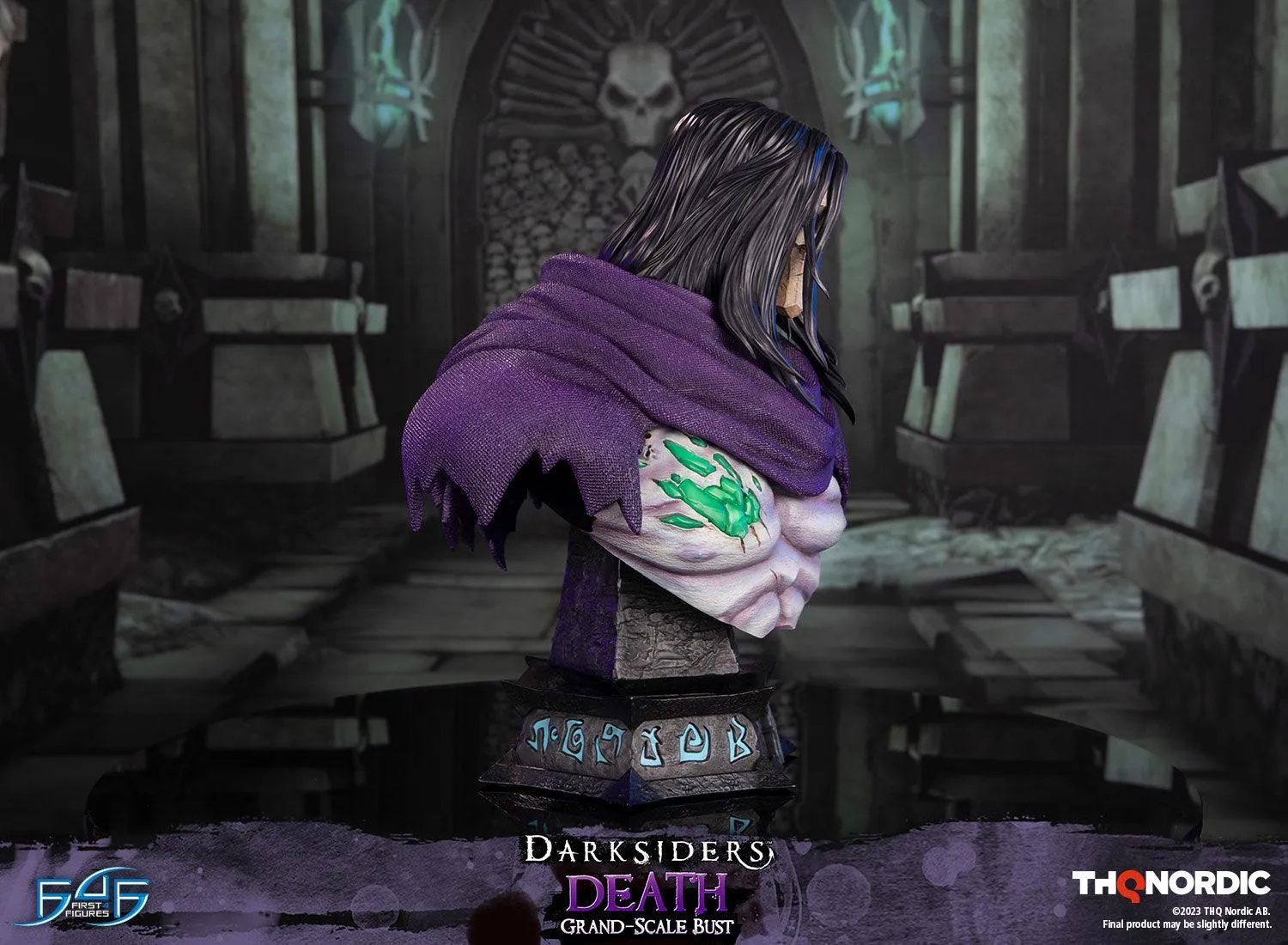 First 4 Figures Darksiders Death bust rasina rotativ