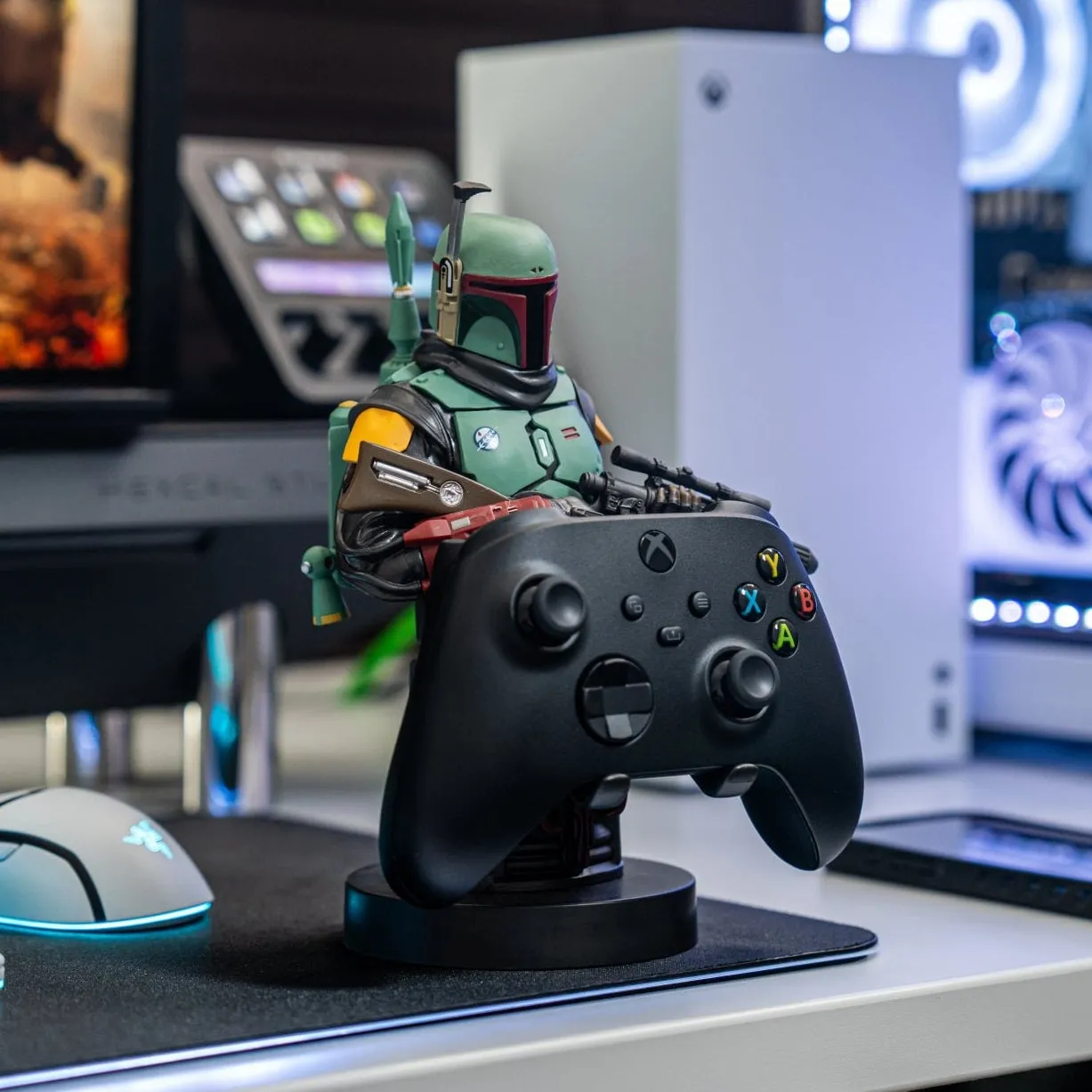 Exquisite Gaming Cable Guys Boba Fett suport controller Star Wars
