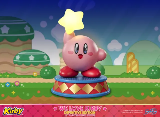 First 4 Figures Kirby We Love Kirby Definitive statuetă LED