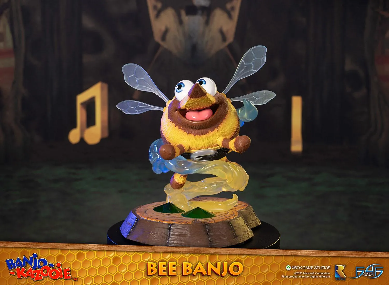 First 4 Figures Banjo-Kazooie Bee Banjo statueta rasina albina