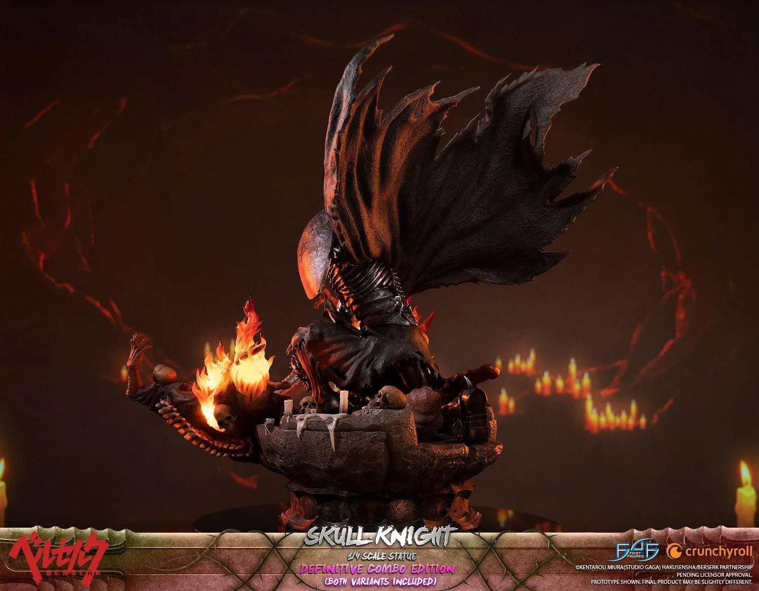 First 4 Figures Berserk Skull Knight statuetă Definitive Combo