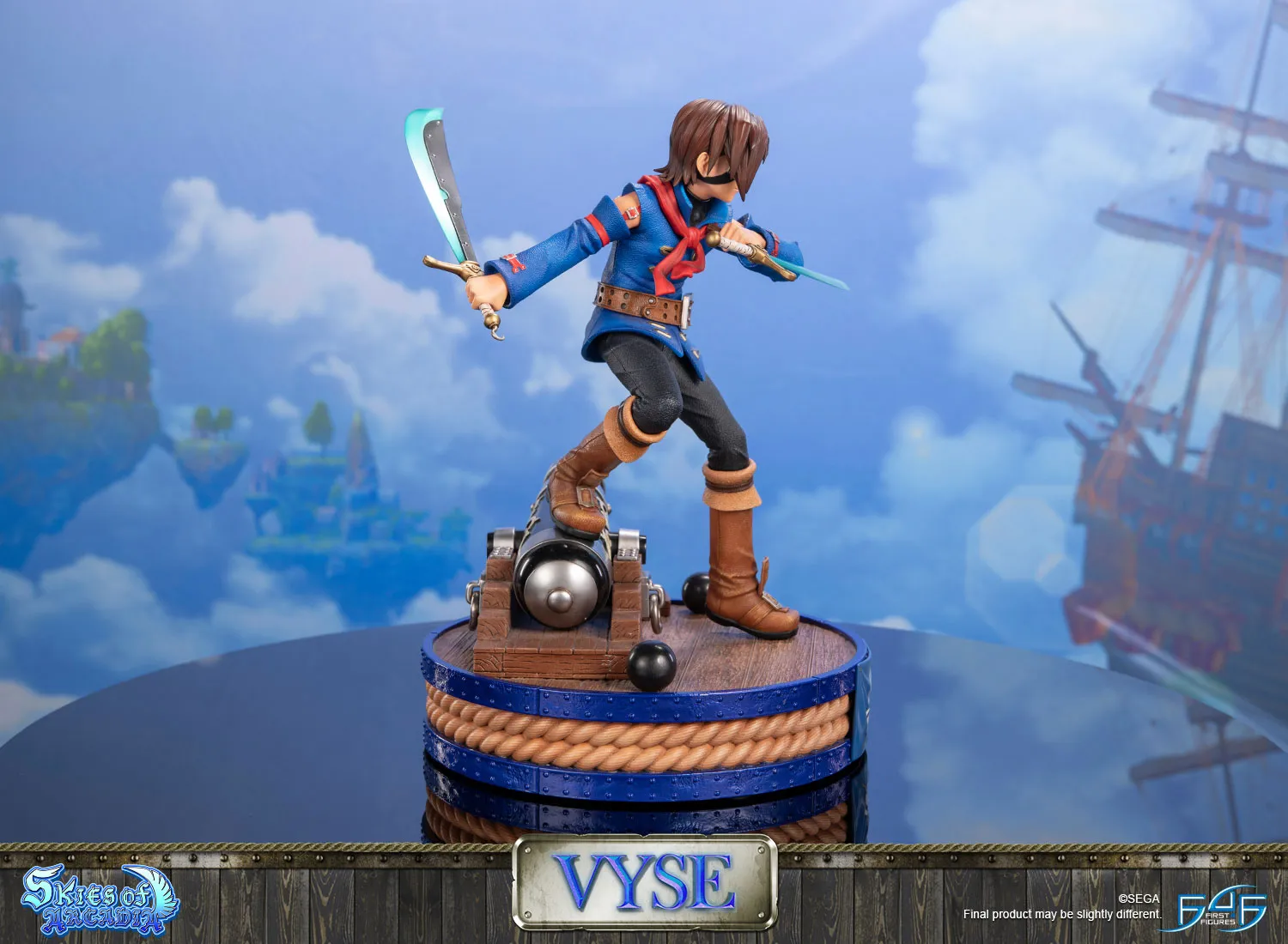 First 4 Figures Skies of Arcadia Vyse statuetă rășină