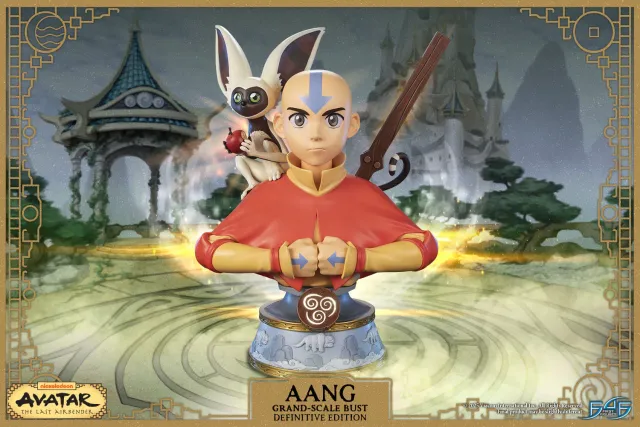 First 4 Figures Avatar Aang bust Definitive LED