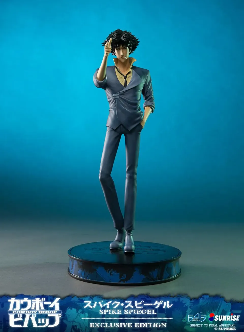 First 4 Figures Cowboy Bebop Spike Spiegel statueta Exclusive