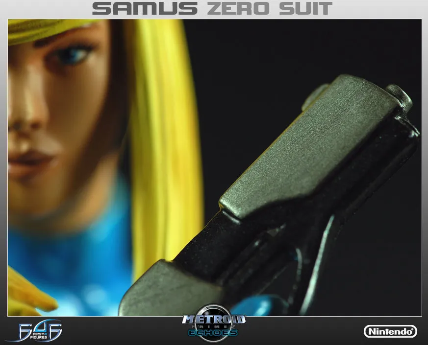 First 4 Figures Metroid Zero Suit Samus statuetă limitată