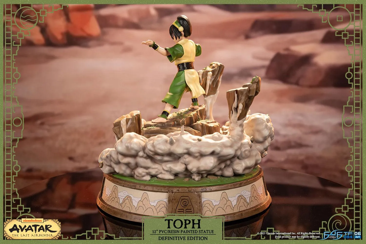 First 4 Figures Avatar Toph figurină Definitive Edition PVC