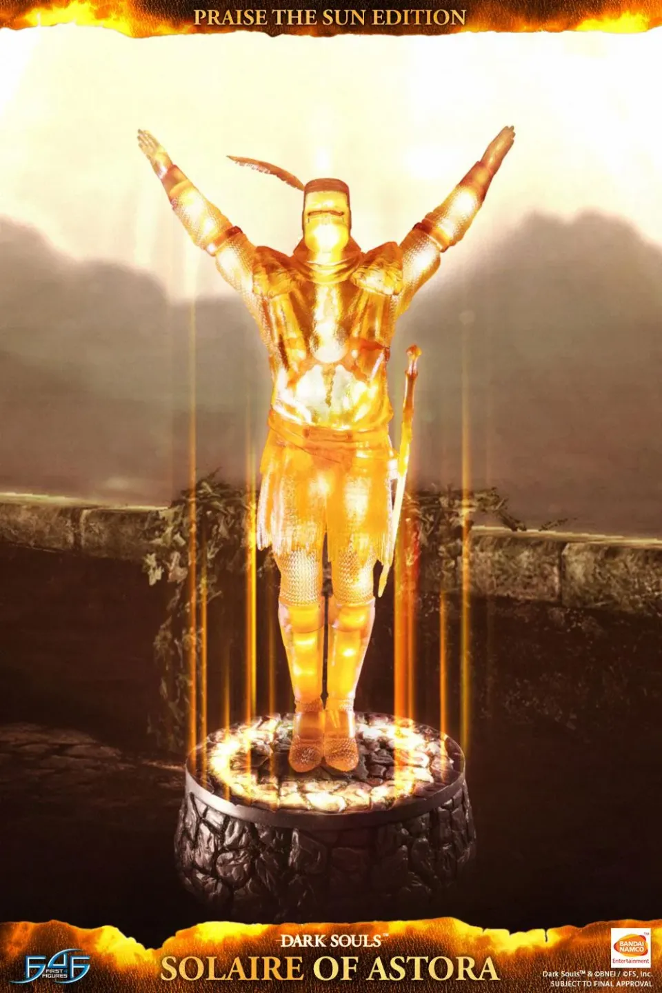 First 4 Figures Dark Souls Solaire of Astora statuetă Praise Sun