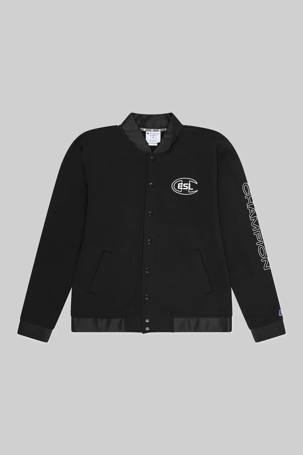 ESL Gaming x Champion geacă neagră varsity