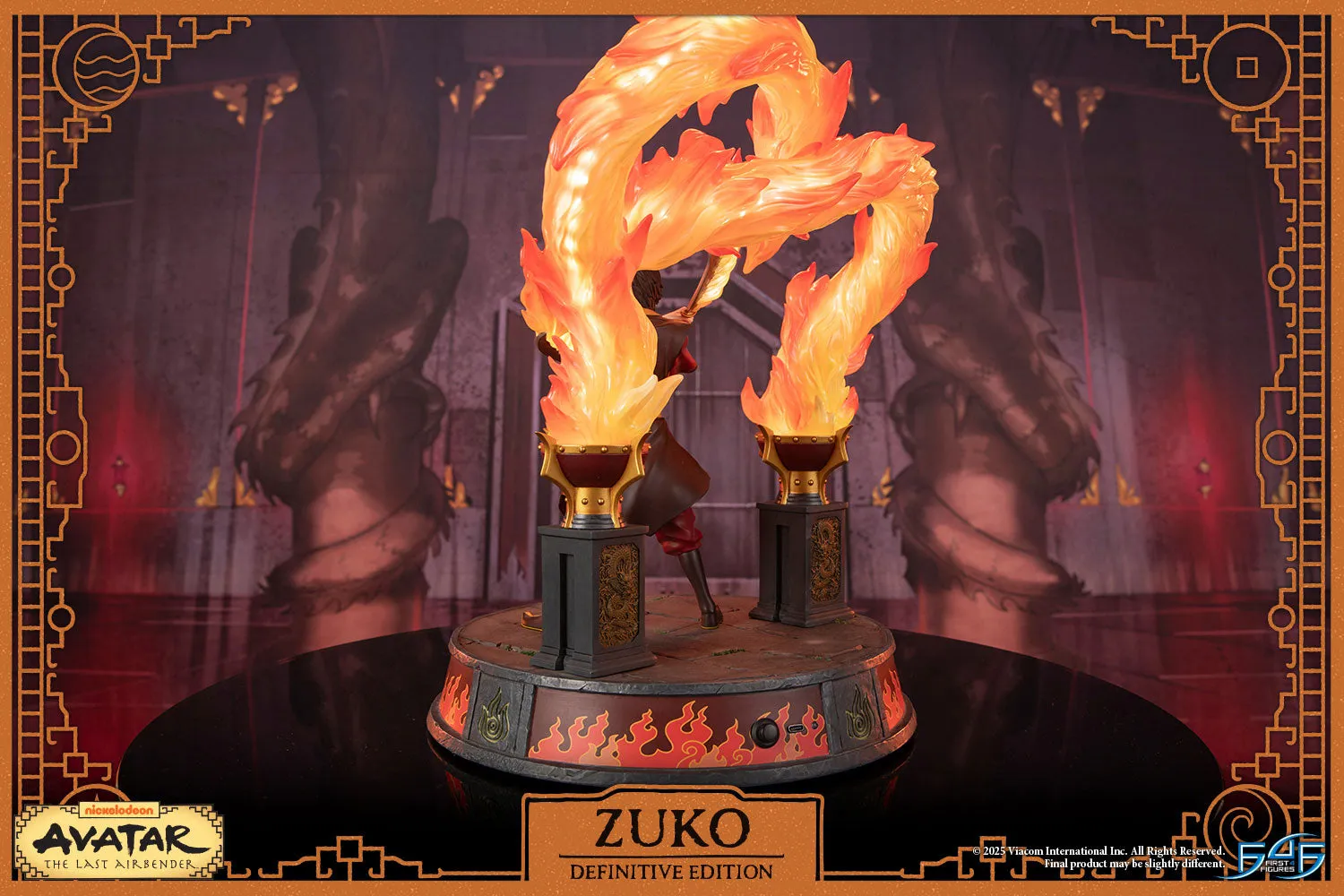 First 4 Figures Avatar Zuko Definitive Edition statuetă rășină LED