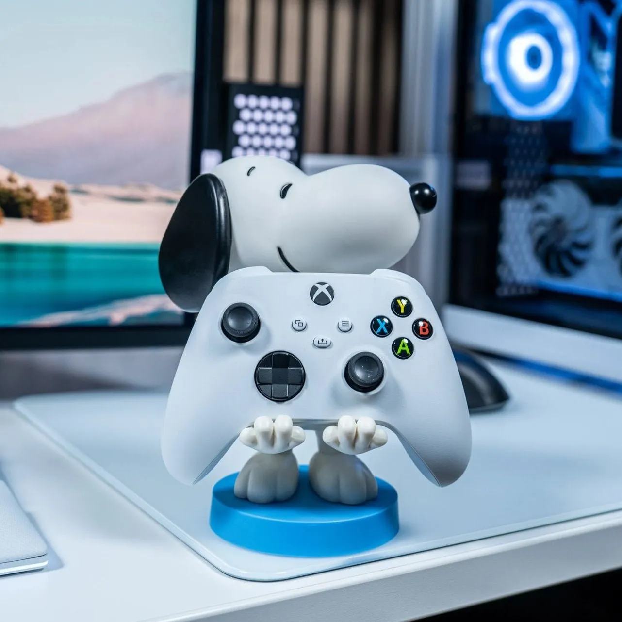 Exquisite Gaming Cable Guys Snoopy suport controller Peanuts
