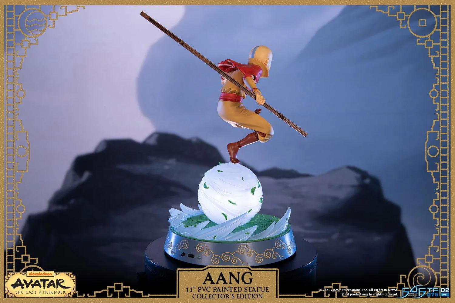 First 4 Figures Avatar Aang statuetă Collector's Edition LED