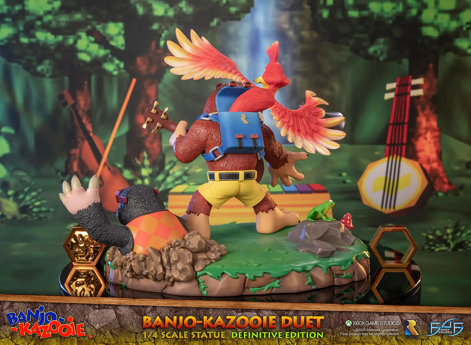First 4 Figures Banjo-Kazooie Duet statuetă rășină Definitive 1/4