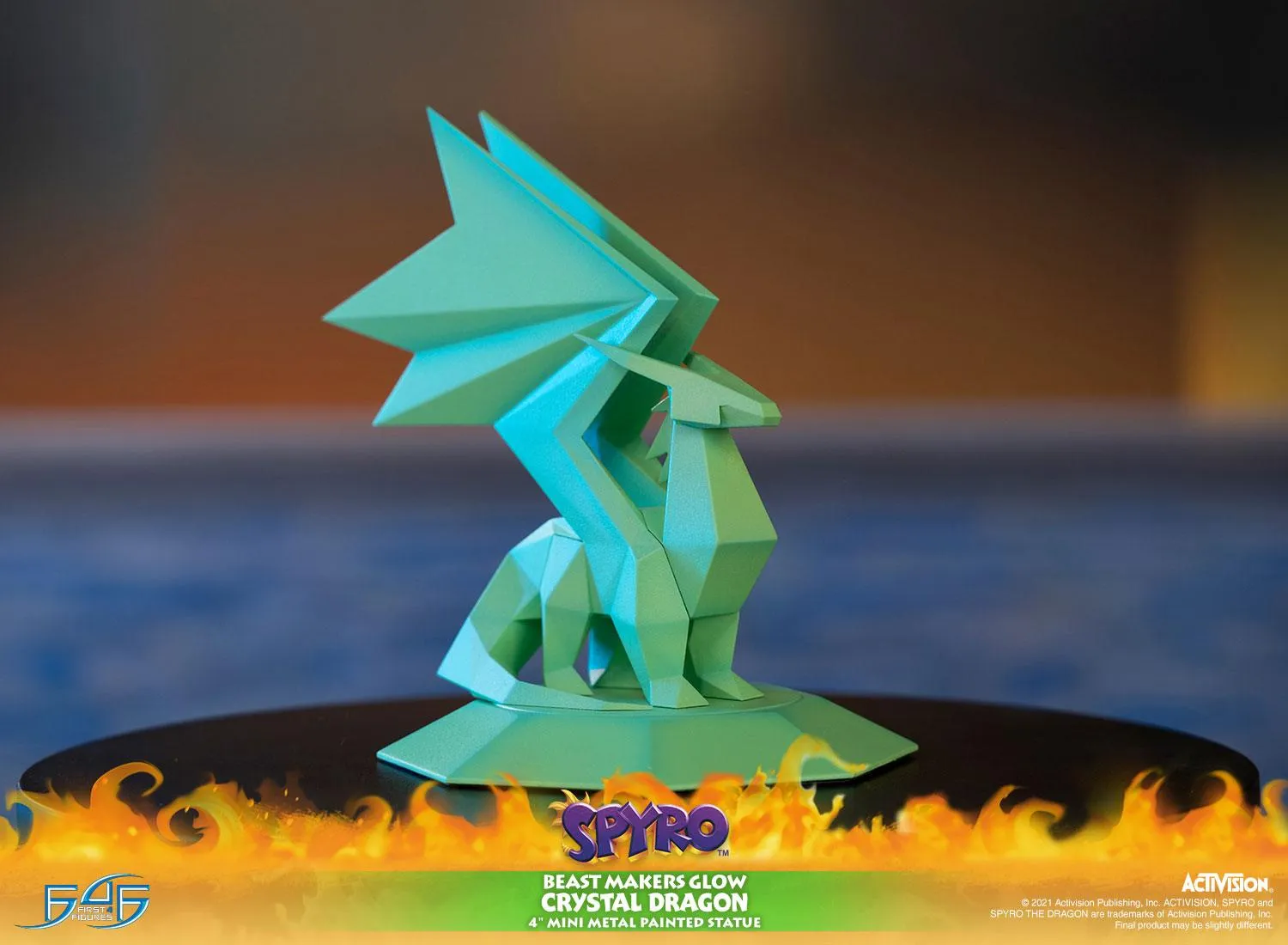 First 4 Figures Spyro Beast Makers statueta metal fosforescenta