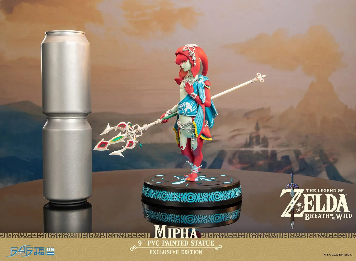 First 4 Figures Zelda Mipha statuetă PVC Exclusive Edition cu LED