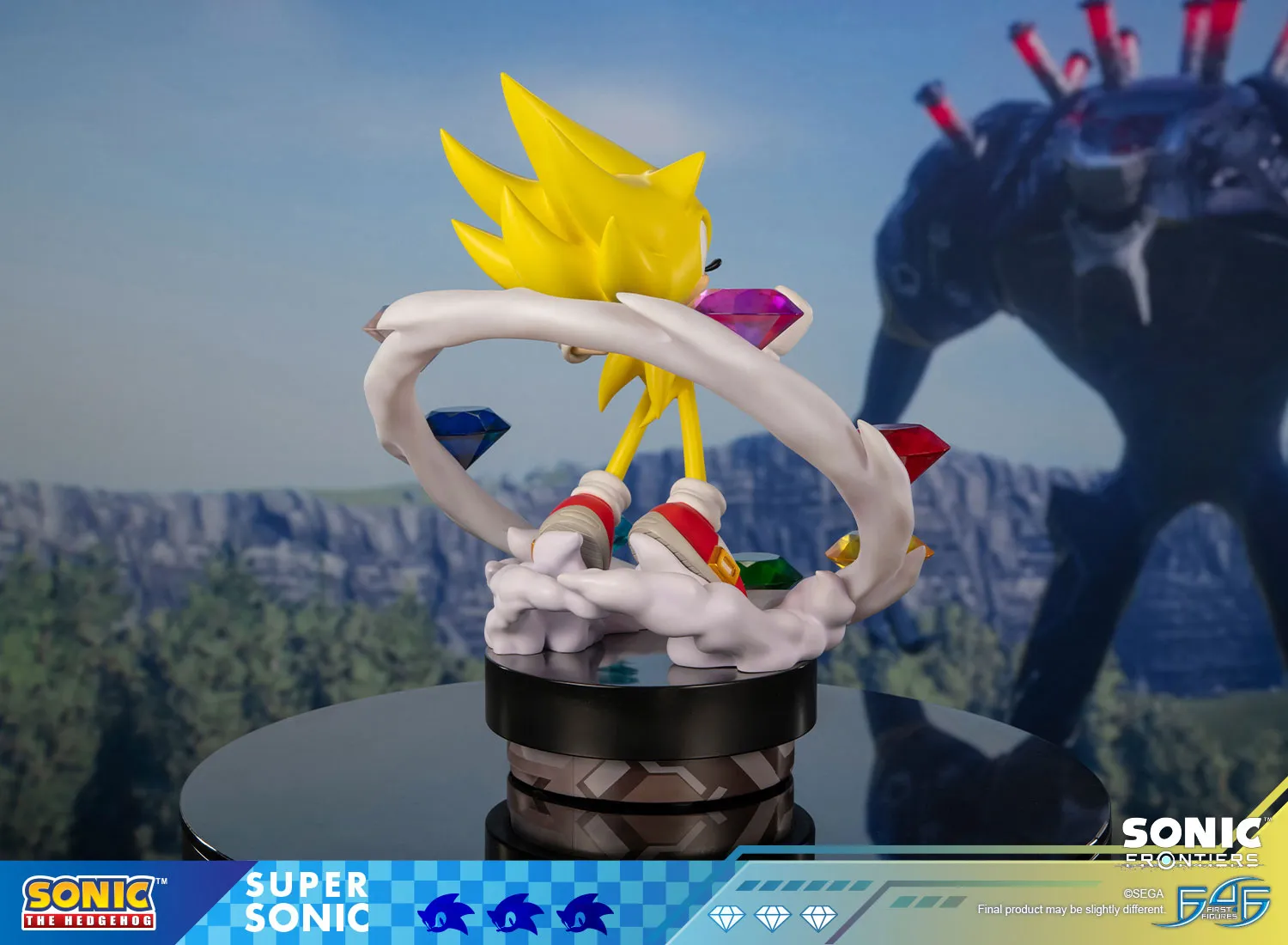 First 4 Figures Sonic Frontiers Super Sonic statueta 45cm