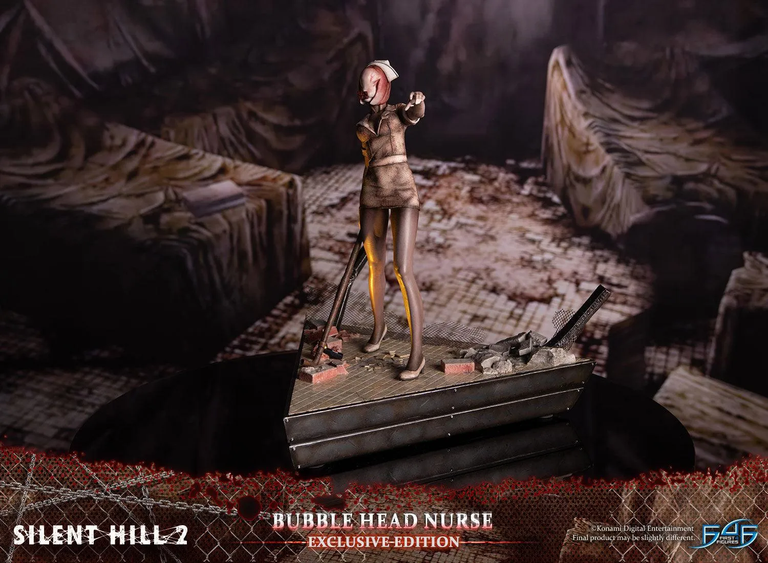 First 4 Figures Silent Hill Nurse statuetă Exclusive LED