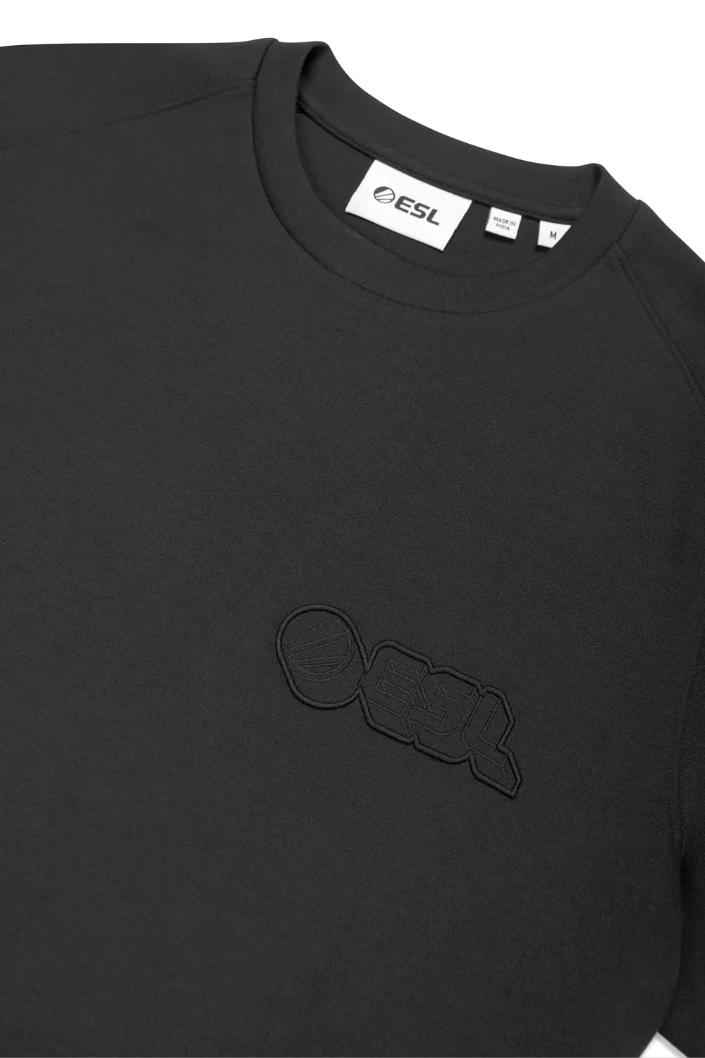 ESL Crosshairs tricou negru tehnic 400 GSM broderie