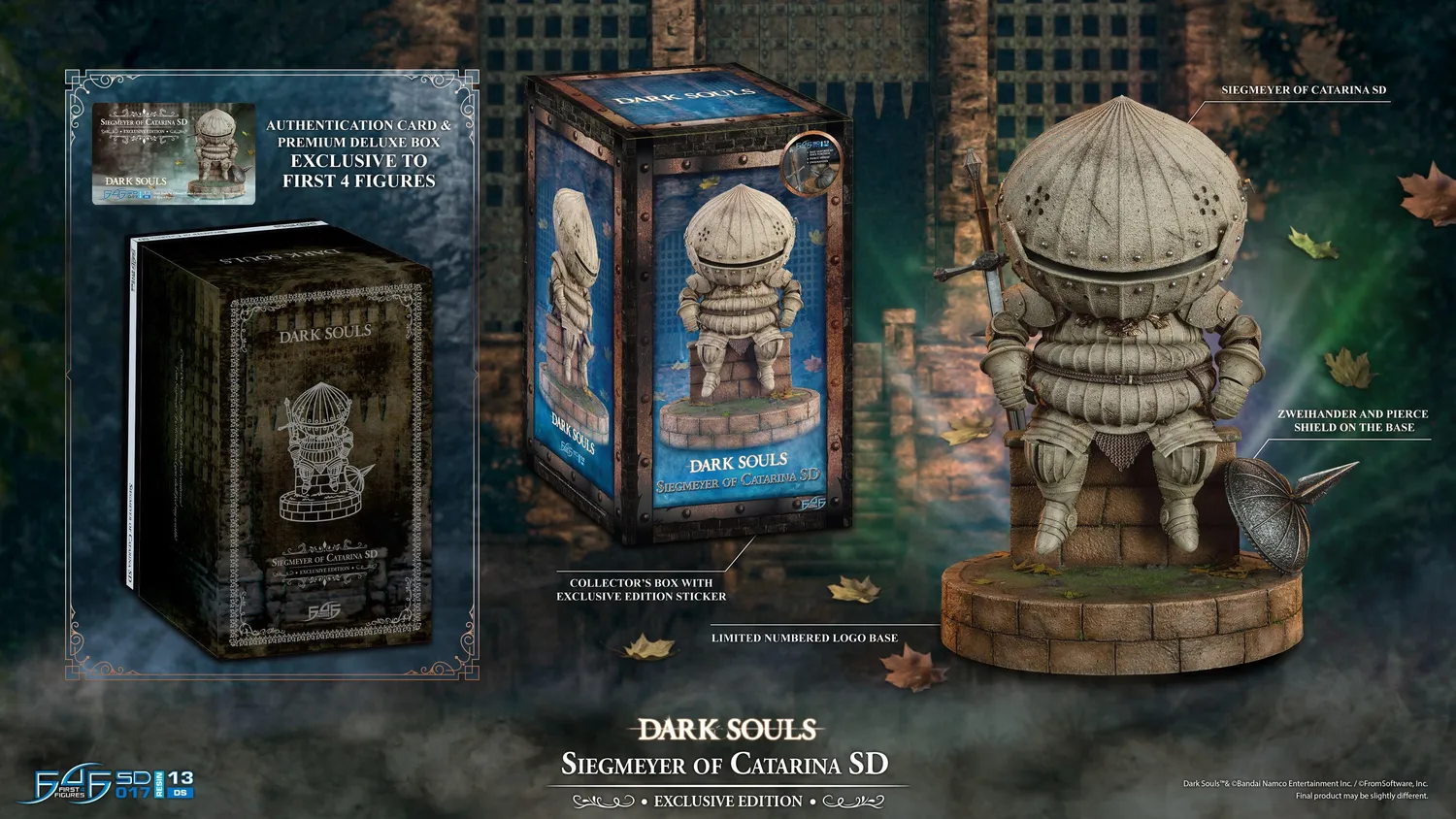 First 4 Figures Dark Souls Siegmeyer SD statuetă Exclusive