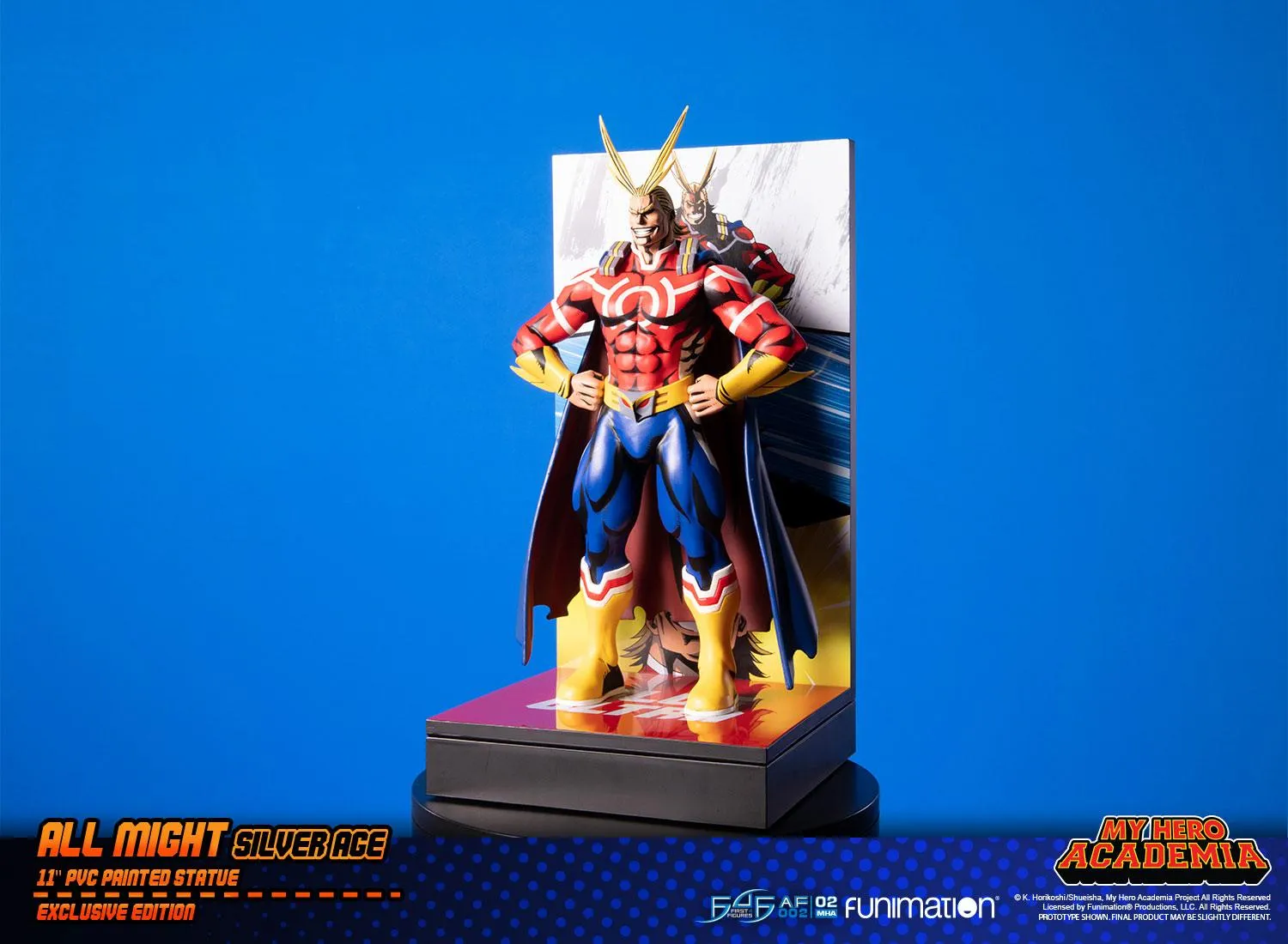 First 4 Figures My Hero Academia All Might Silver Age figurină PVC Exclusive