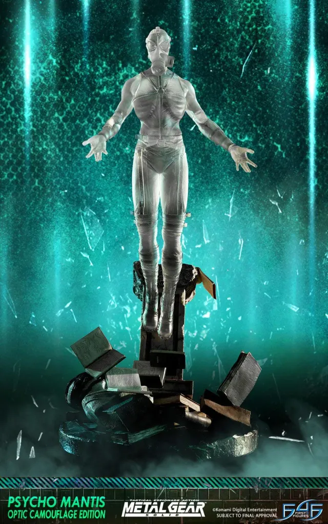 First 4 Figures Metal Gear Solid Psycho Mantis statueta Optic Camouflage