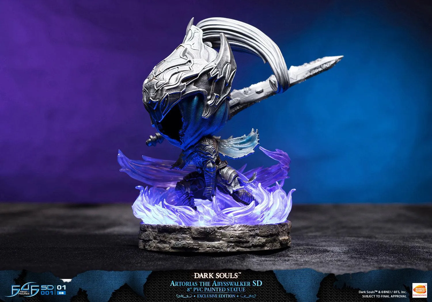 First 4 Figures Dark Souls Artorias SD statuetă Exclusive LED