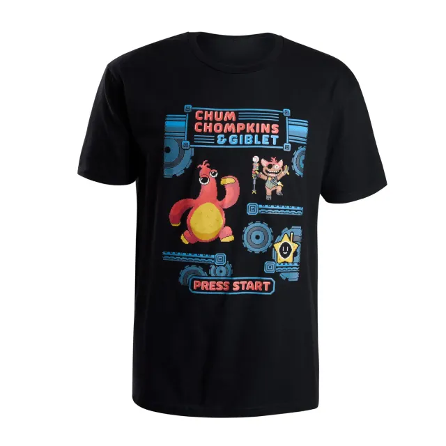 Huggy Wuggy Poppy Playtime Chum Giblet tricou pixel