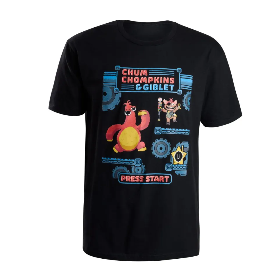 Huggy Wuggy Poppy Playtime Chum Giblet tricou pixel