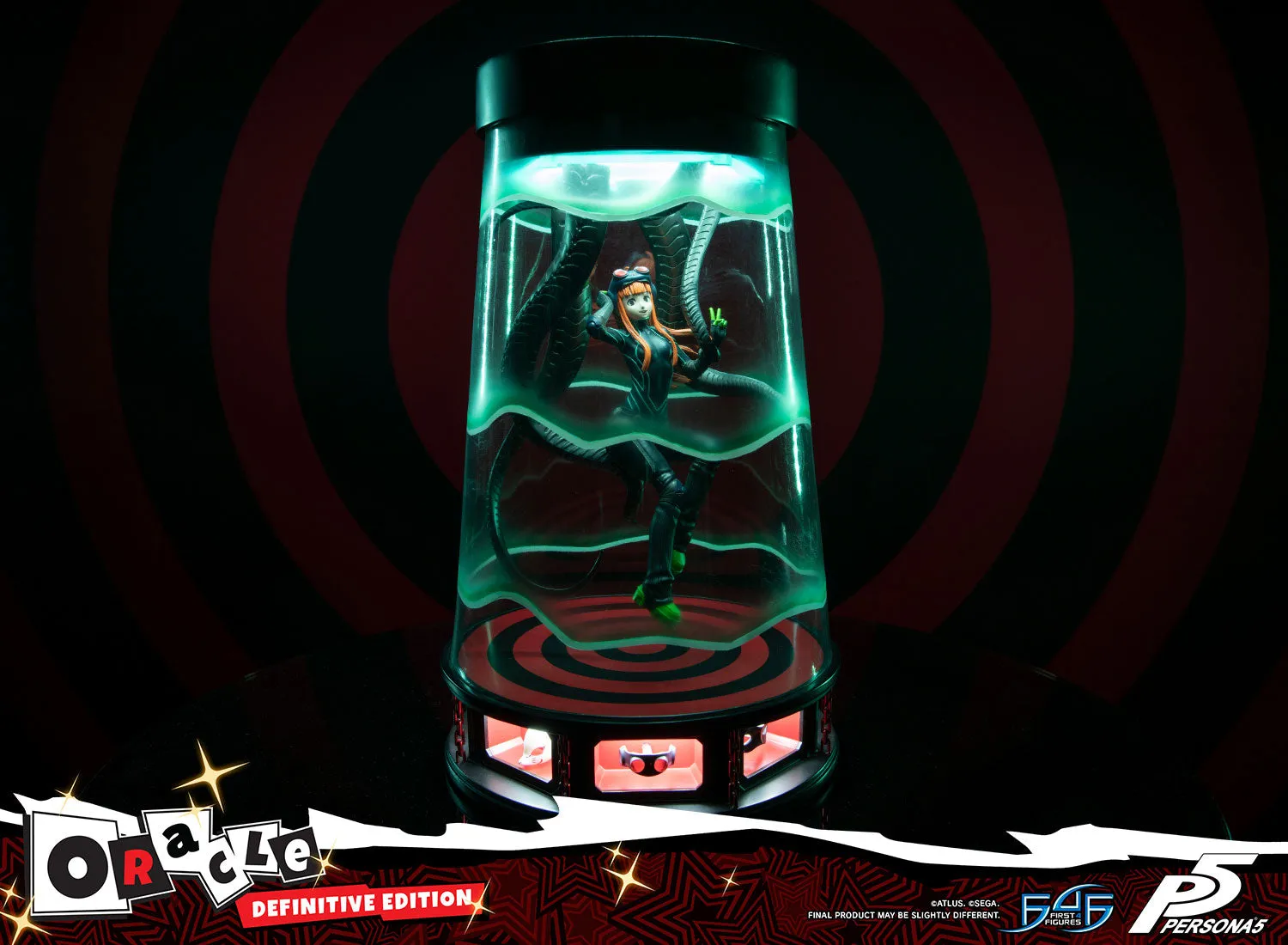 First 4 Figures Persona 5 Oracle statuetă Definitive Edition LED