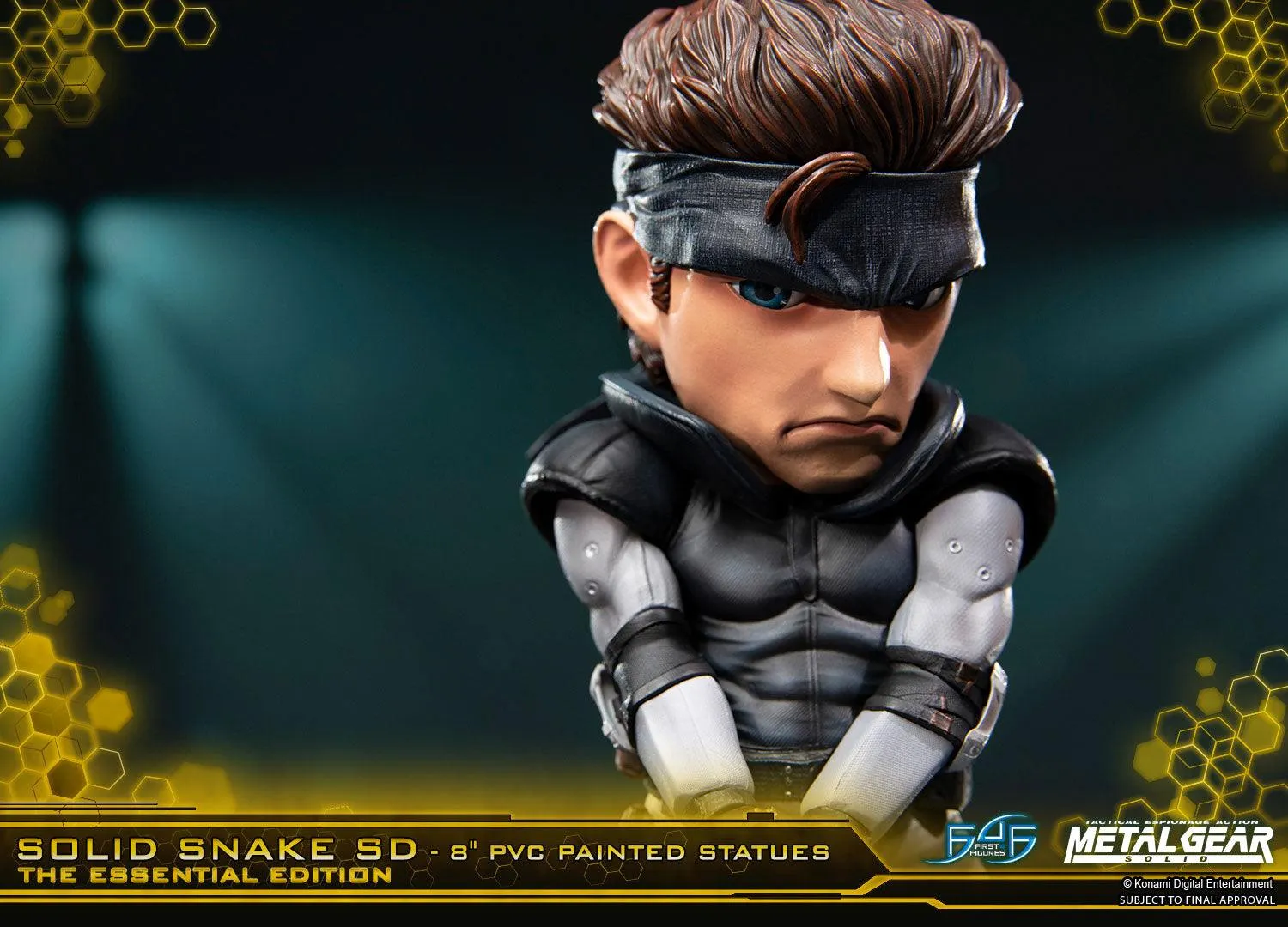 First 4 Figures Metal Gear Solid Snake SD Essential figurina